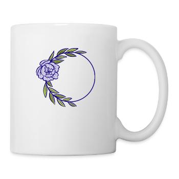 Flower Blume Pflanze - Tasse - Weiß - Rechts