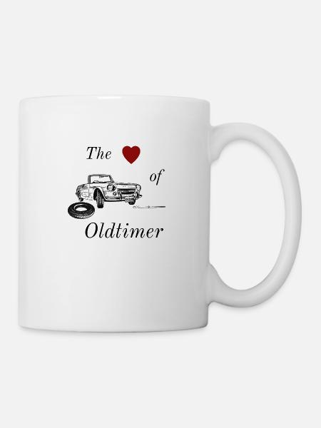The Love of Oltimer - Tasse - Weiß