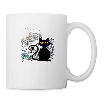 Cat - Mug - white - Right