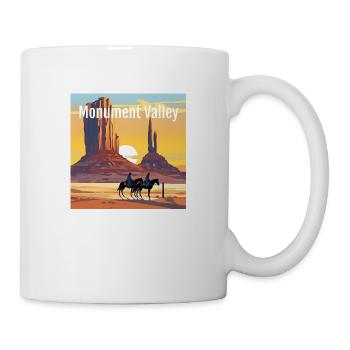 Monument Valley - Sunset - Mug - white - Right