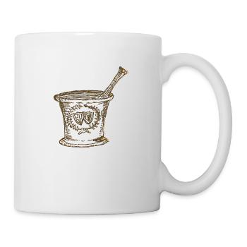 Vintage Mortar - Mug - white - Right