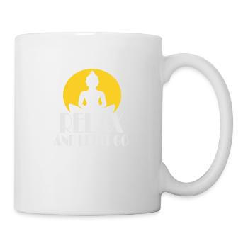 Relax and let it go - Tasse - Weiß - Rechts