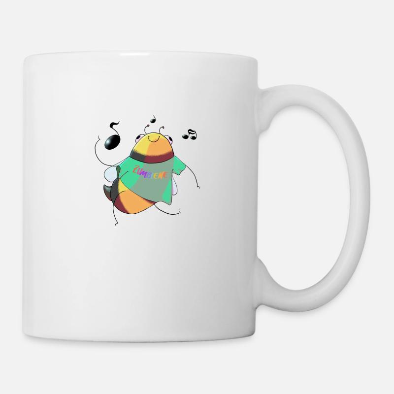 Tanzbiene - Tasse - Weiß