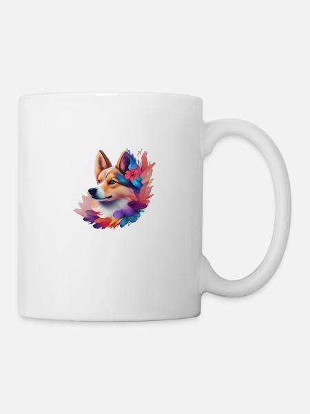 Hunde Portrait - Tasse - Weiß