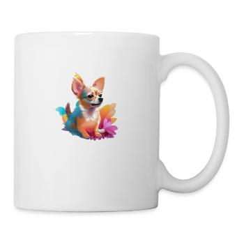 Chihuahua - Tasse - Weiß - Rechts