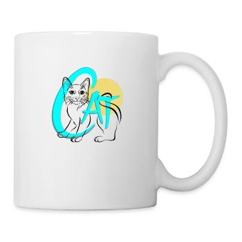 CAT - Tasse - Weiß - Rechts