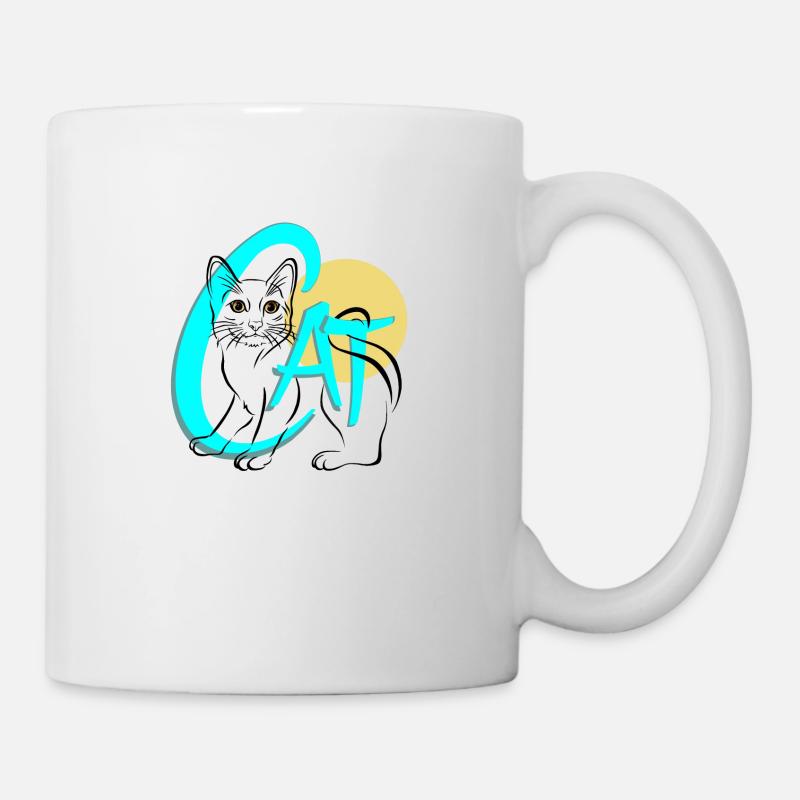 CAT - Mug - white