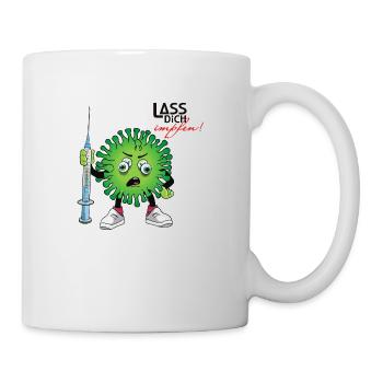 Get vaccinated - Mug - white - Right