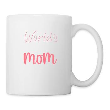 World´s Best Mom - Tasse - Weiß - Rechts