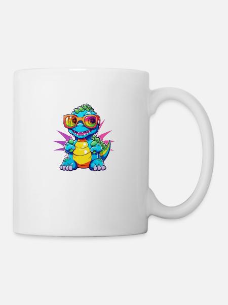 Cool kid Dino - Mug blanc - blanc