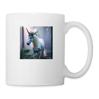 Einhorn - Tasse - Weiß - Rechts