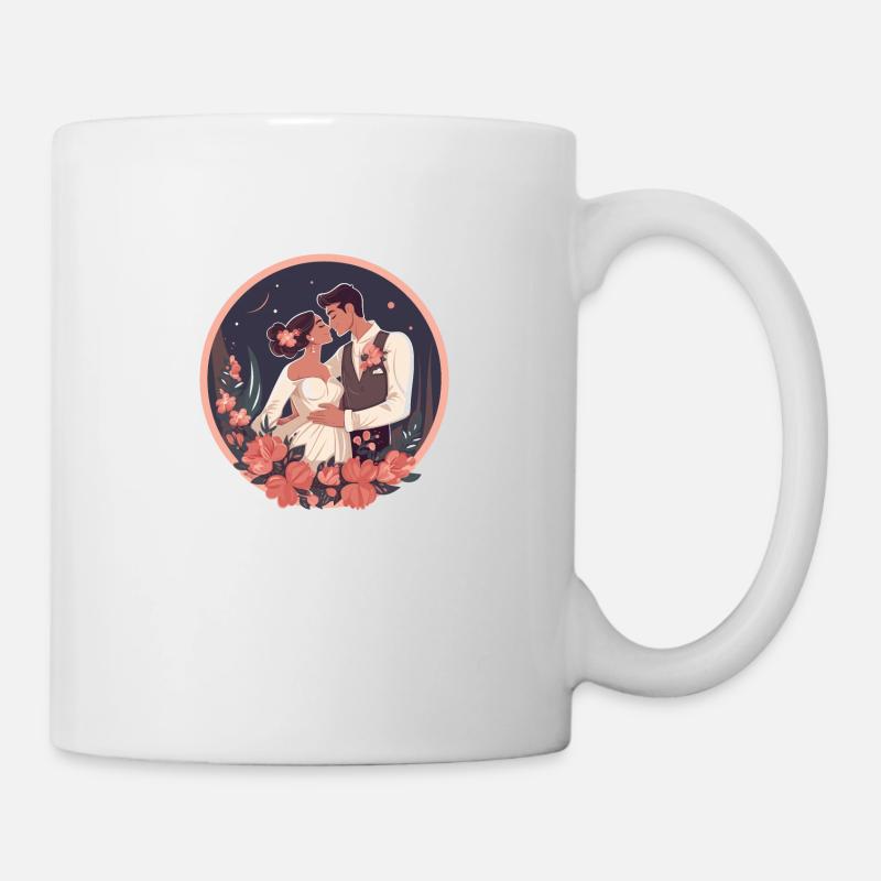 Ehepaar - Tasse - Weiß