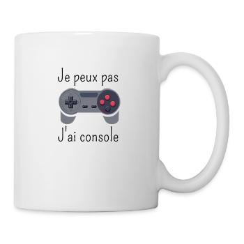 Je Peux Pas J'ai Console - gaming - Mug blanc - blanc - Droite