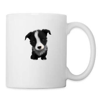 Hundehalter Border Collie Hunde Hundeliebhaber - Tasse - Weiß - Rechts