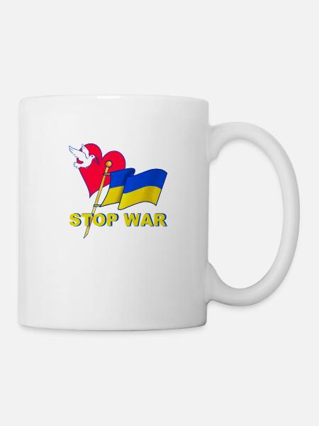 Stop War - Mug - white