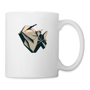 Geometric Motorcycle - Mug - white - Right
