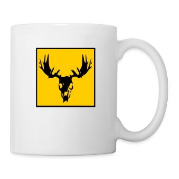 Saké d’orignal - Mug blanc - blanc - Droite