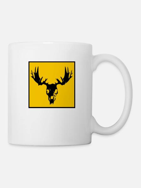 Elch-Sake - Tasse - Weiß