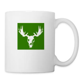 Saké d’orignal - Mug blanc - blanc - Droite