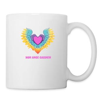 Mon ange gardien - Mug blanc - blanc - Droite