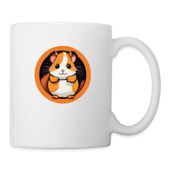 Mignon hamster - Mug blanc - blanc - Droite