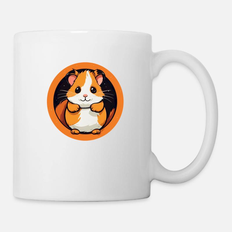 Niedlicher Hamster - Tasse - Weiß
