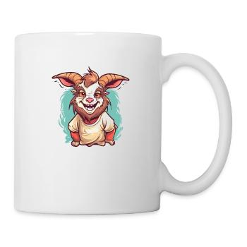 La chèvre la plus mignonne du sud - Mug blanc - blanc - Droite