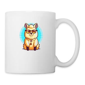 Lazy Lama - Your new favorite companion - Mug - white - Right
