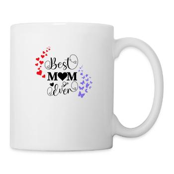 Best mom ever - Mug blanc - blanc - Droite