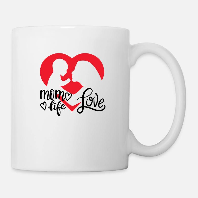 Mom life - Mug - white