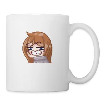 Pillowg1rl Emote Smirk - Tasse - Weiß - Rechts