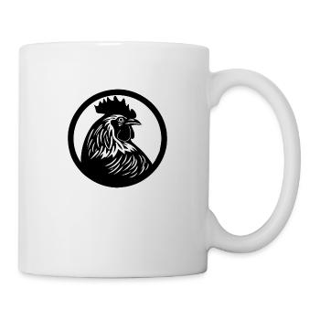 Chicken Chicken House Poultry Rooster Farm - Mug - white - Right