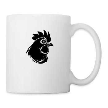Chicken Chicken House Poultry Rooster Farm - Mug - white - Right