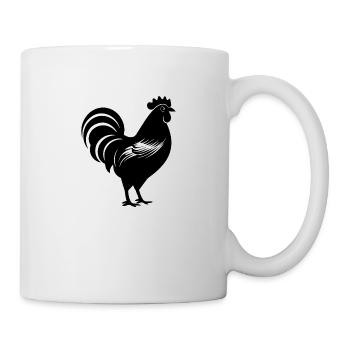 Chicken Chicken House Poultry Rooster Farm - Mug - white - Right