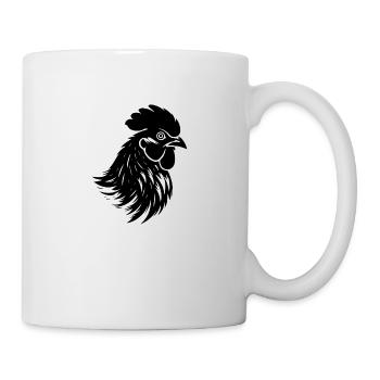 Chicken Chicken House Poultry Rooster Farm - Mug - white - Right