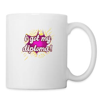 Graduation Ceremony - Diploma - Mug - white - Right