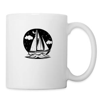 Sailing Sailing Ship Sailing Sailing Sailboat - Mug - white - Right