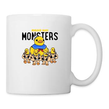 Rubber Duck Monsters b - Tasse - Weiß - Rechts