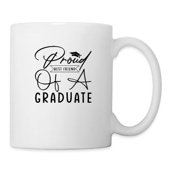Proud Best Friend of a Graduate - Mug - white - Right