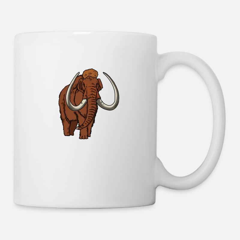 Mammoth colored - Mug - white