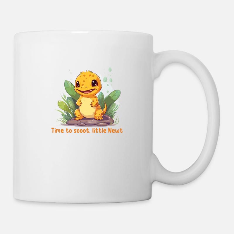 Time to scoot, little Newt - Mug blanc - blanc