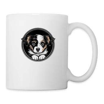 Cute puppy - Mug - white - Right