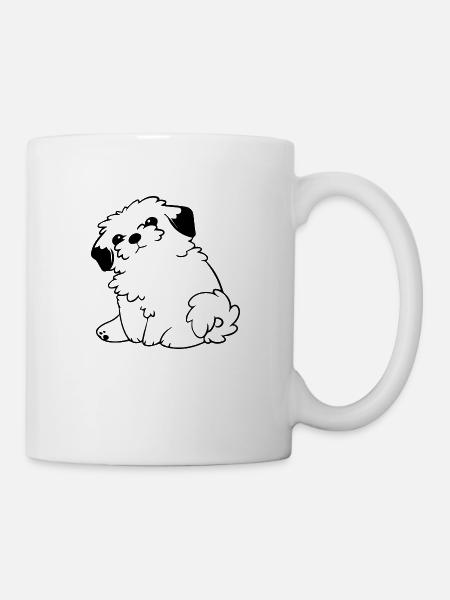 Hund Dog - Tasse - Weiß