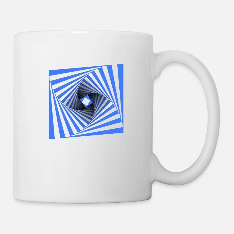 3D logo - Tasse - Weiß