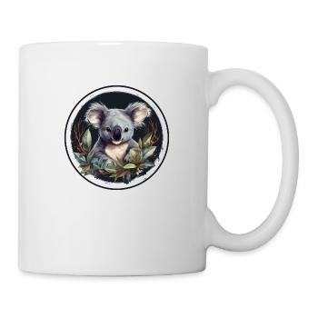 Koala mignon - Mug blanc - blanc - Droite