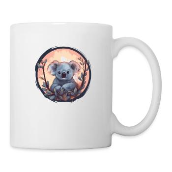 Koala mignon - Mug blanc - blanc - Droite
