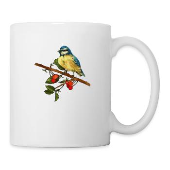 Colorful bird - Mug - white - Right