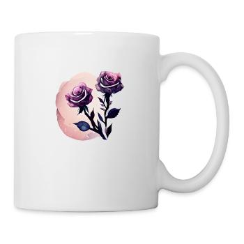 Rose Roses Flowers Bouquet - Mug - white - Right