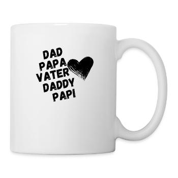 Dad, Dad, Father - Father's Day Gift - Mug - white - Right
