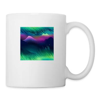 Northern Lights Glow: Northern Lights Collection - Mug - white - Right